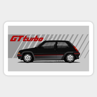 The iconic small french hot hatch Turbo Sticker